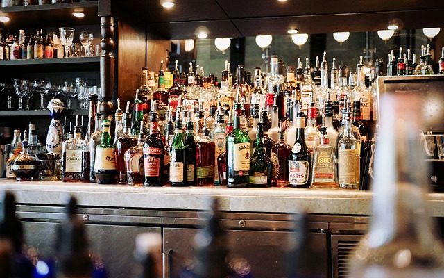 Bar med alkohol